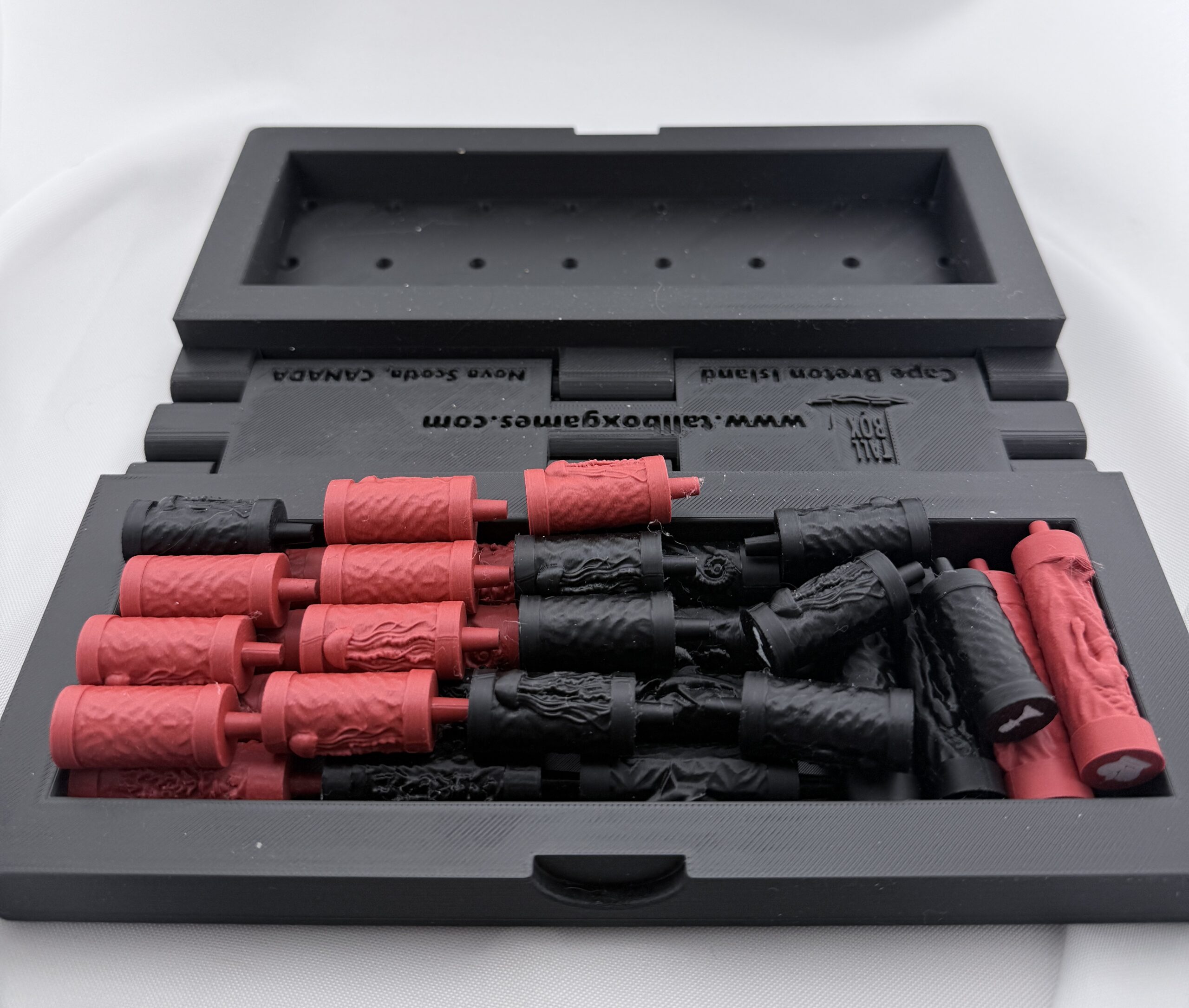 Ocean Kingdom Travel Chess Set – Foldable Marine Board, Magnetic Closure - Homemade 3D Printed - Image 2